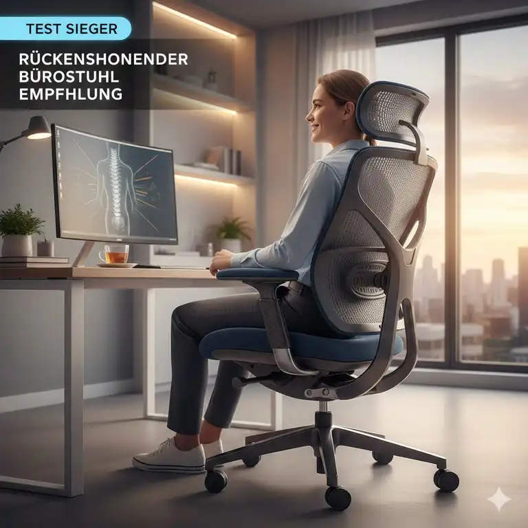 7 Beste rückenschonender bürostuhl empfehlung 2026: Endlich schmerzfrei sitzen!