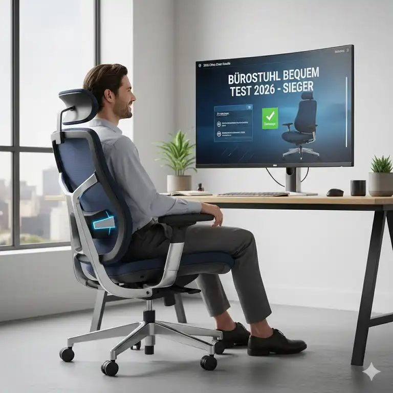 Bürostuhl bequem test 2026: Top 7 Ergonomie-Wunder für Ihren Rücken