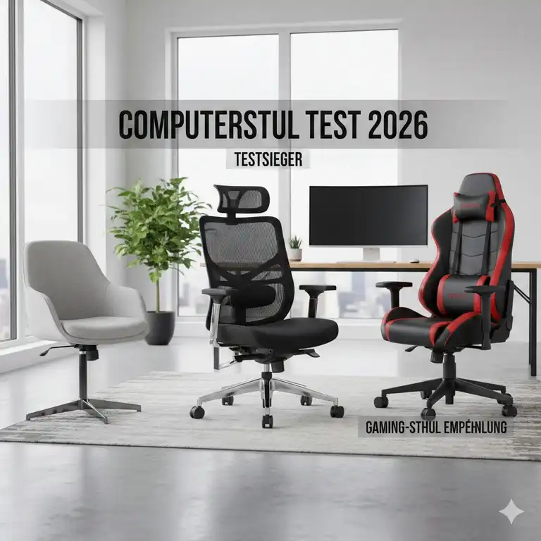 Computerstuhl Test 2026: Die 7 besten Bürostühle im Vergleich (Testsieger)
