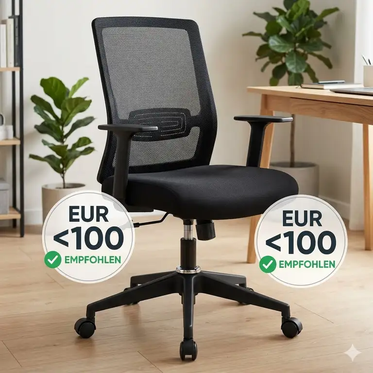 Die beste bürostuhl unter 100 euro empfehlung 2026: 5 Geniale Modelle