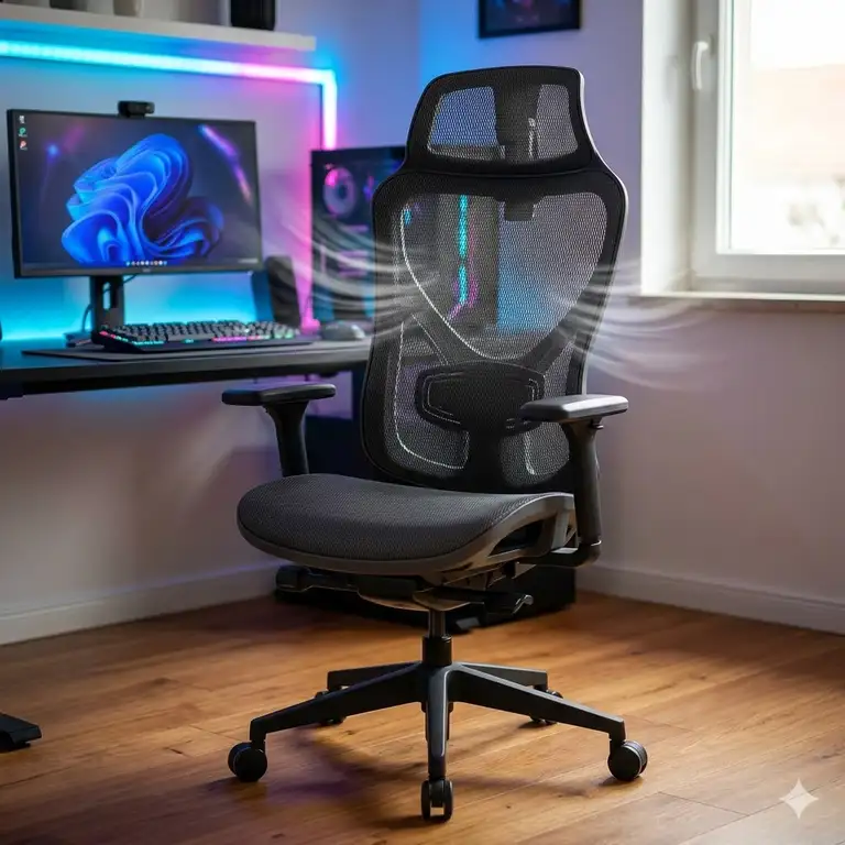 Gaming Bürostuhl atmungsaktiv: 5 Testsieger für 2026 im Check – Die besten Modelle für maximalen Komfort