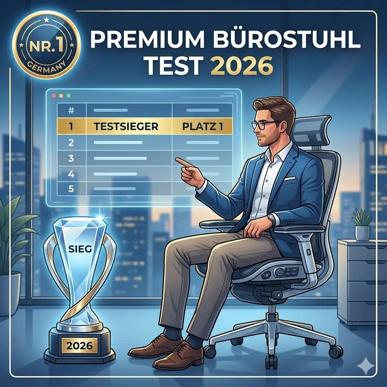 Premium Bürostuhl Test 2026: 5 Top-Modelle für Ihren Rücken & Fokus – Die besten Ergonomie-Highlights des Jahres