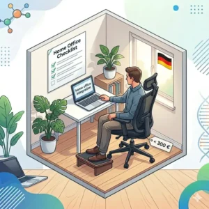 Ein moderner Arbeitsplatz zu Hause mit dem besten Modell aus dem bürostuhl bis 300 euro vergleich.