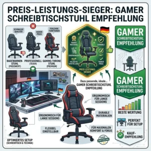 Top Gamer Schreibtischstuhl Empfehlung: Beste Gaming-Stühle im Vergleich