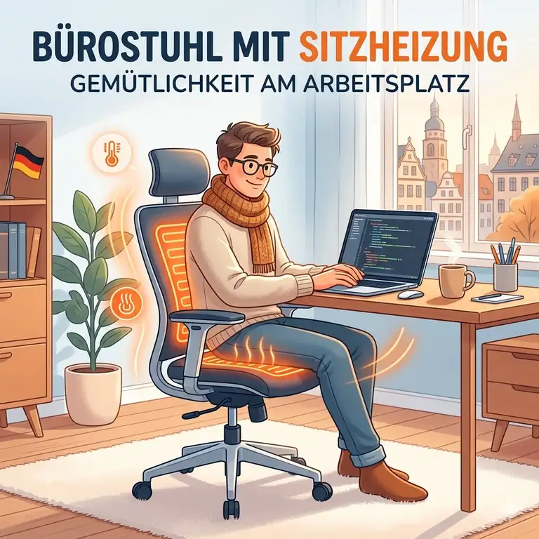 Die 5 besten Modelle: bürostuhl mit sitzheizung im Test (2026)