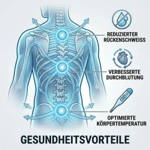Gesundheitsvorteile durch die Nutzung von einem Bürostuhl mit Kühlfunktion.