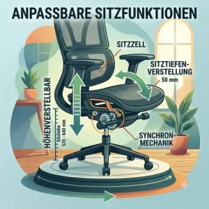 Der Bürostuhl höhenverstellbar bester im Preis-Leistungs-Vergleich.